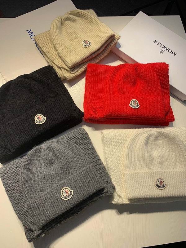 Moncler scarf hat hm52
